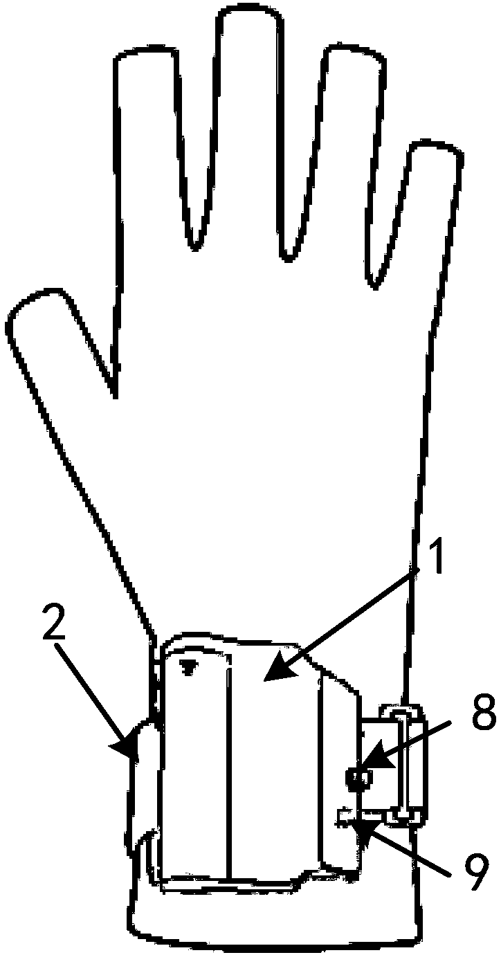 Motion capture glove