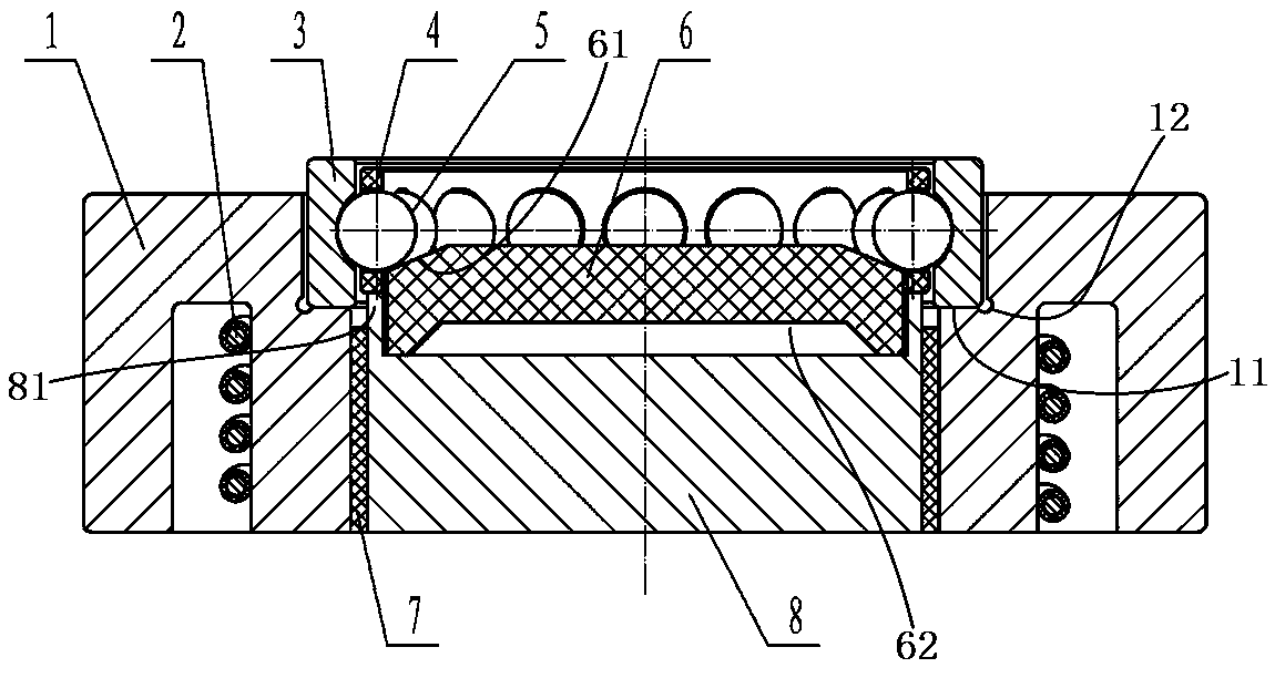 Angular contact ball bearing assembly fixture