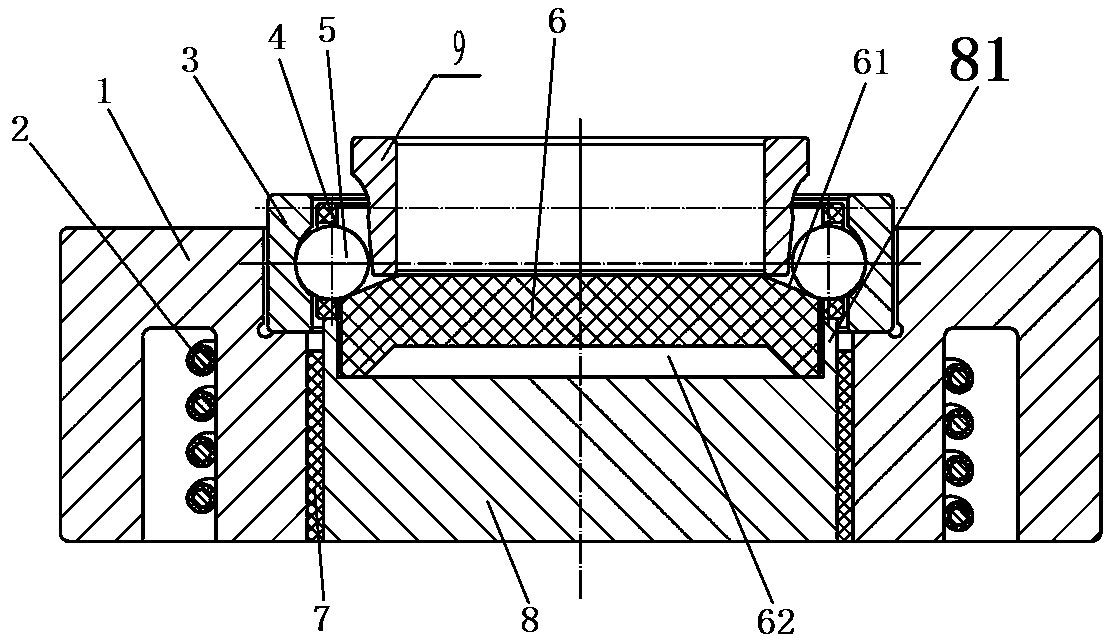 Angular contact ball bearing assembly fixture