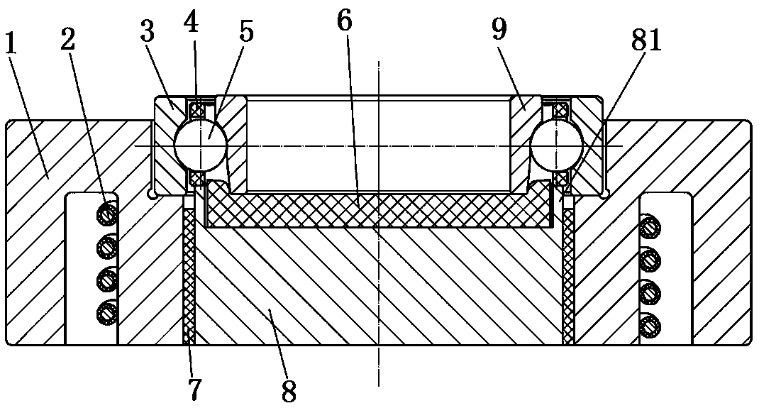 Angular contact ball bearing assembly fixture