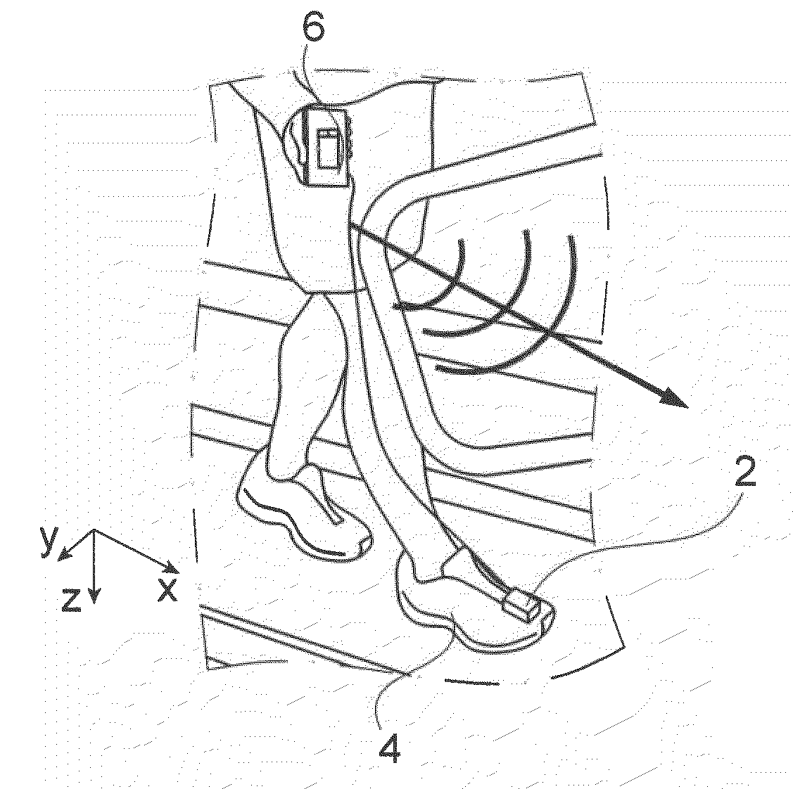 Device and method for detecting the path of an object moving in two dimensions