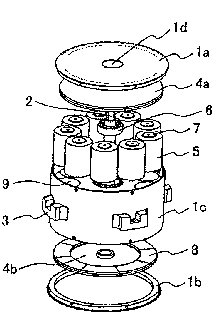 Axial gap rotating electrical machine