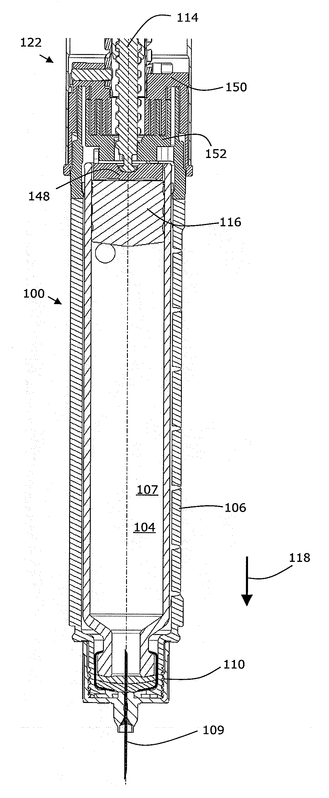 Medical Delivery System Comprising a Coding Mechanism Between Dosing Assembly and Medicament Container