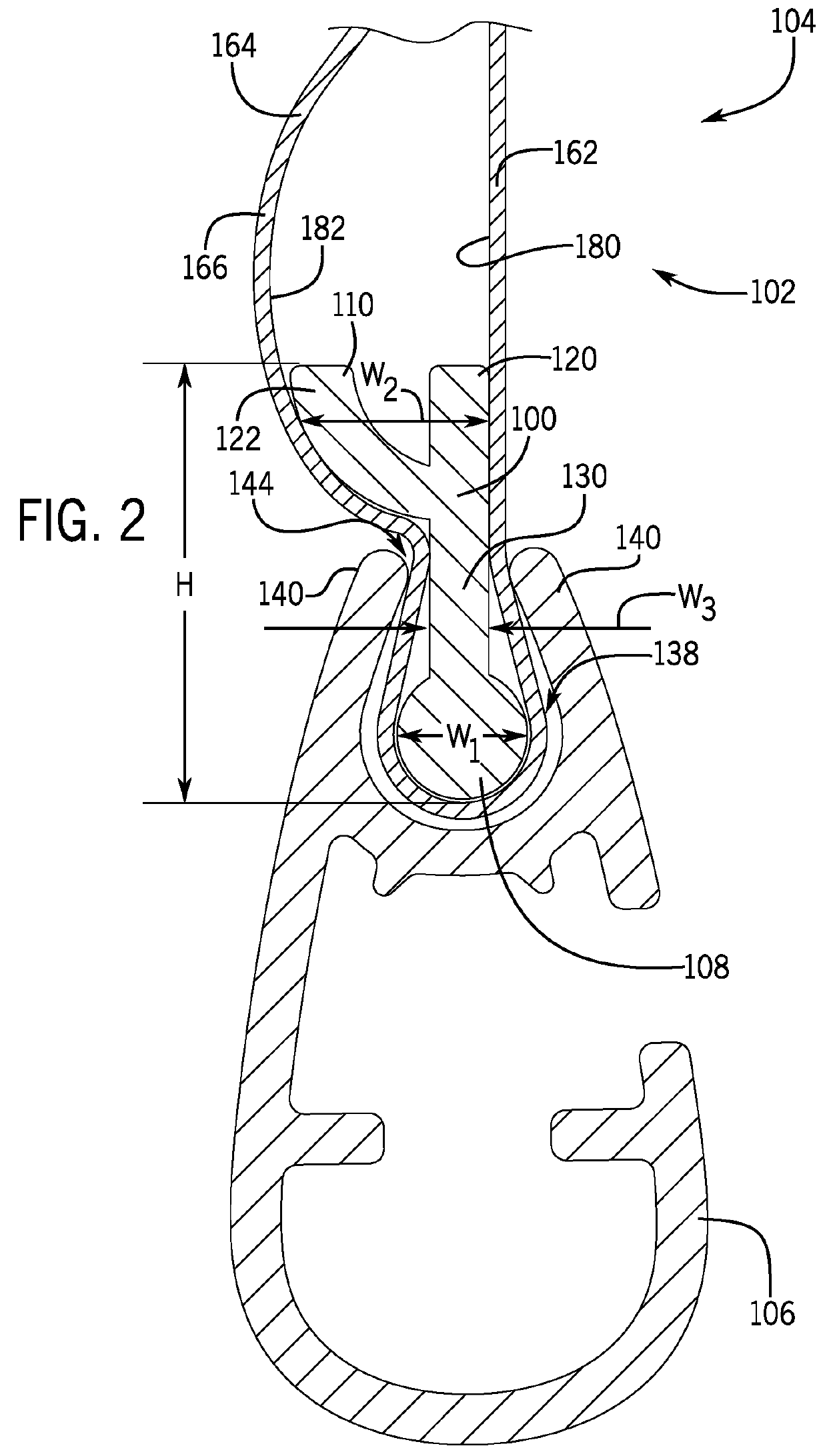 Attachment member for an architectural covering