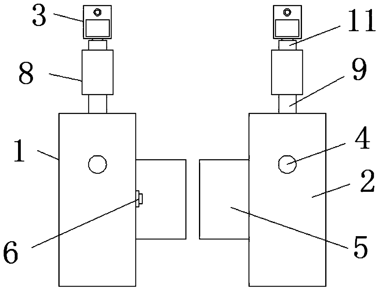 Face recognition gate and anti-following method thereof