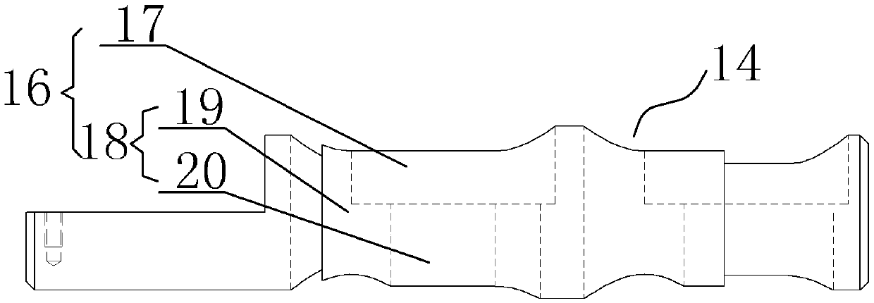 Rapid mold changing mechanism of tire