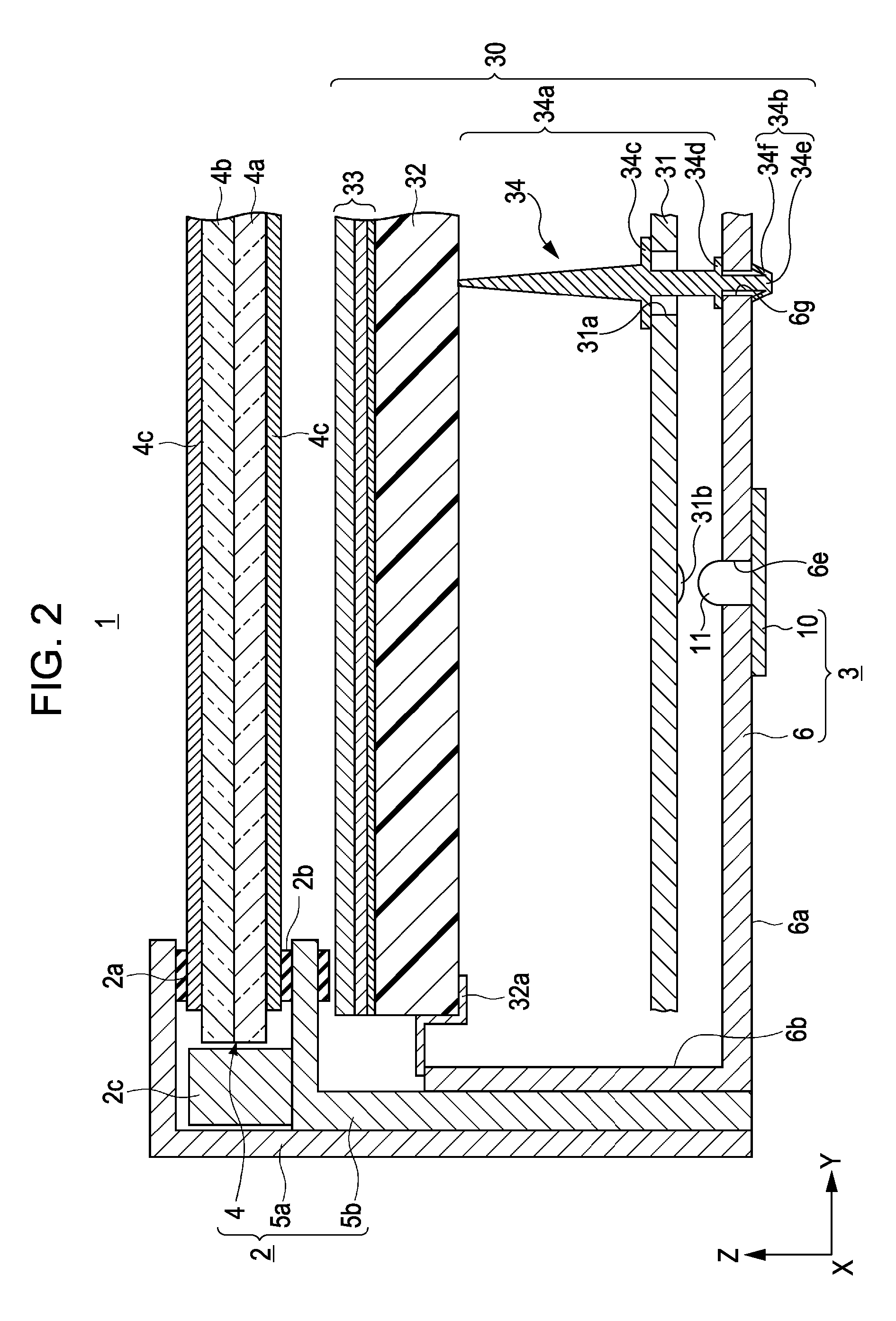 Backlight device, liquid crystal display device, and electronic apparatus