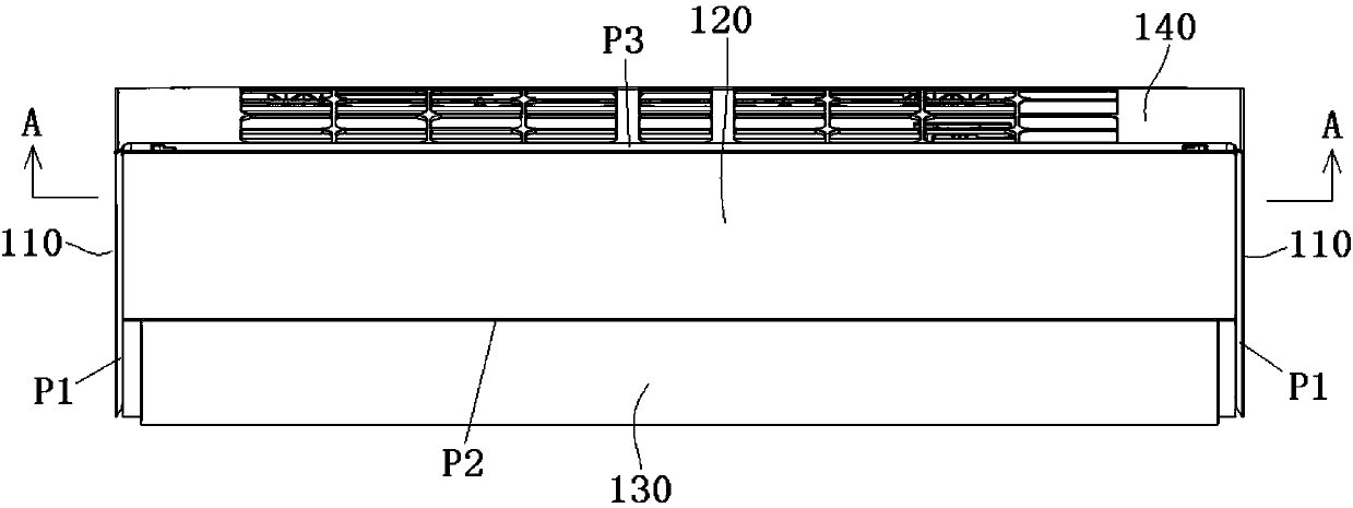 Indirect lighting device and electrical equipment