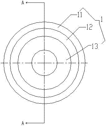 Fishing ship and main shaft waterproof structure