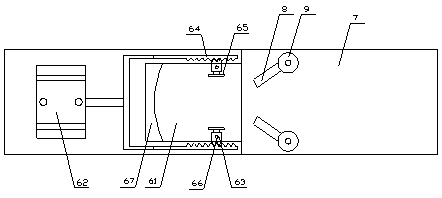 Automatic turnover device used for vehicle bearing production line