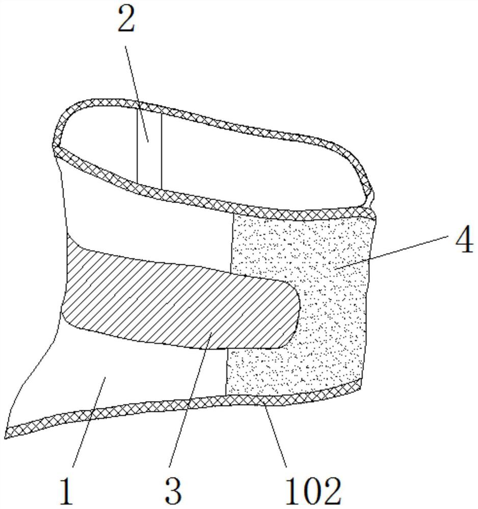 Novel multifunctional combined health-care waist support belt and preparation method thereof