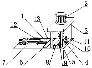 Automatic part machining device