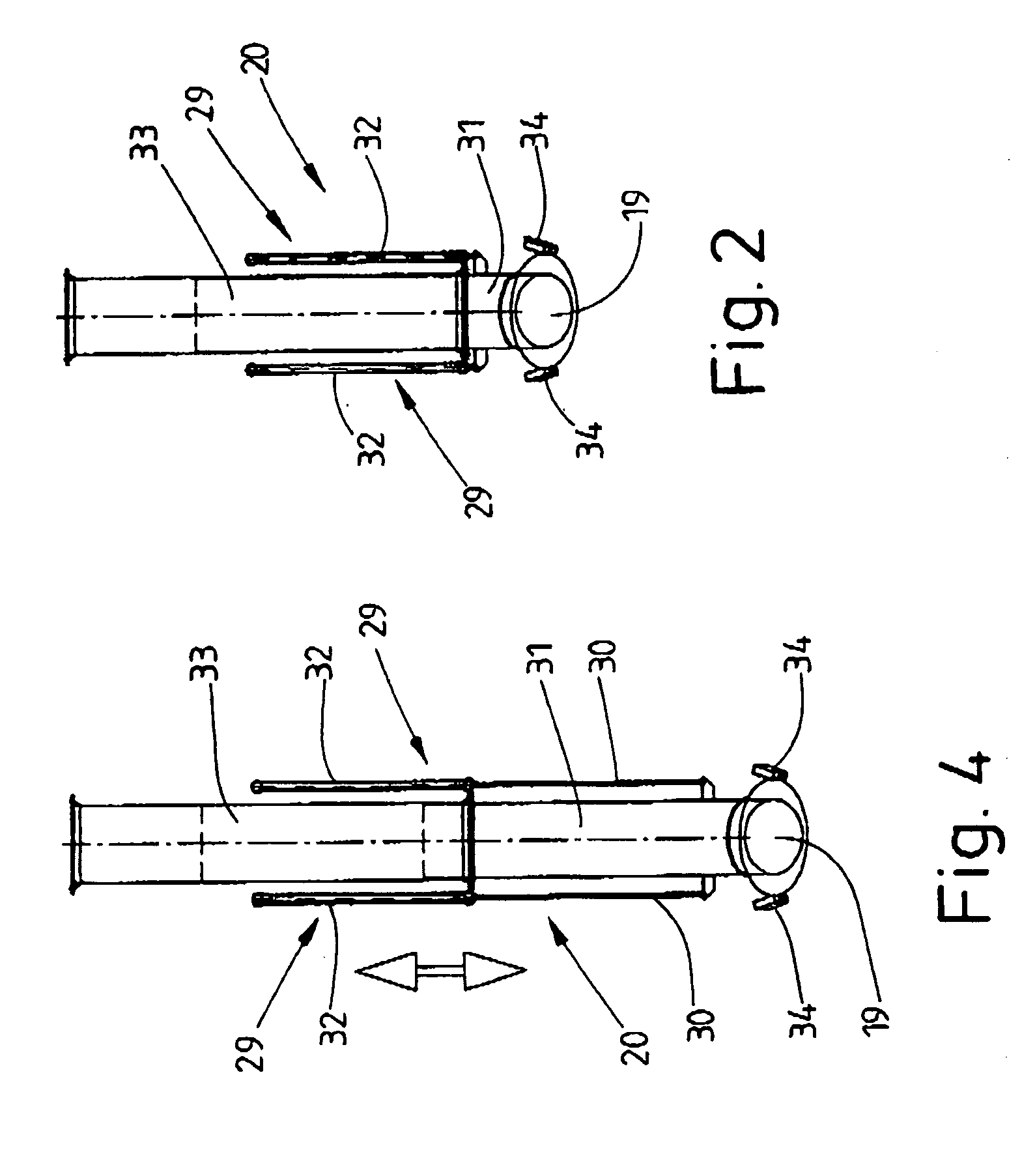 Method and device for the pneumatic transport of preferably linen