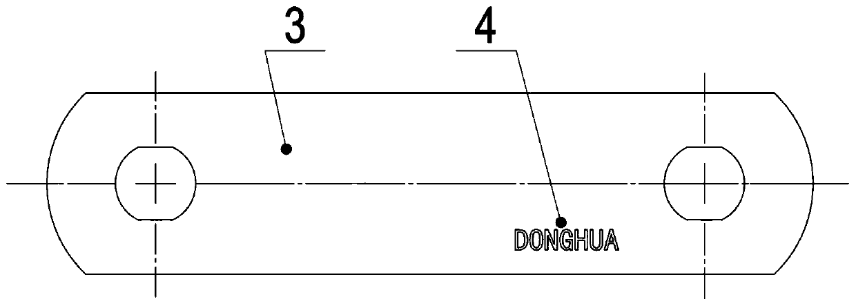 A method for assembling step chains on the same side