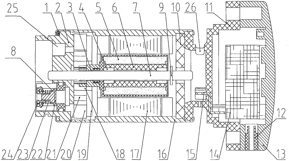 High Efficiency Large Flow Brushless Diesel Injection Pump