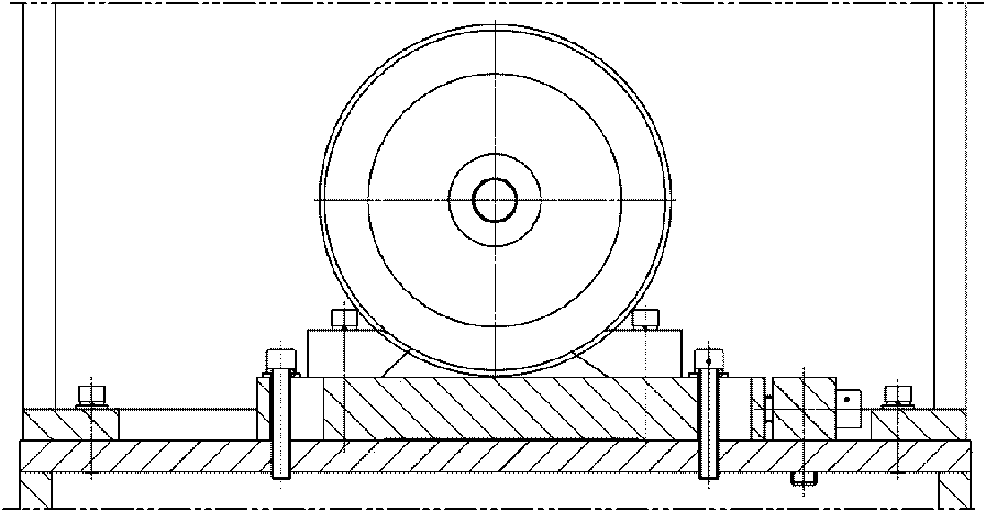 Cycle bending stress fatigue test rig