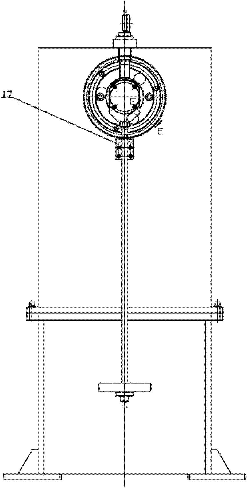 Cycle bending stress fatigue test rig