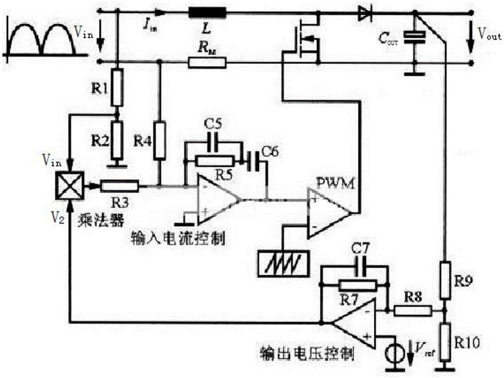 Boost chopper circuit and current-sharing control method thereof