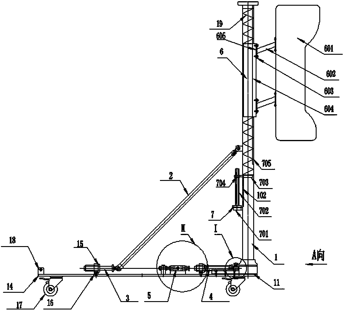 Rugby football anti-collision training equipment