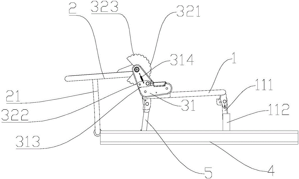 Vehicle chair mechanism and vehicle
