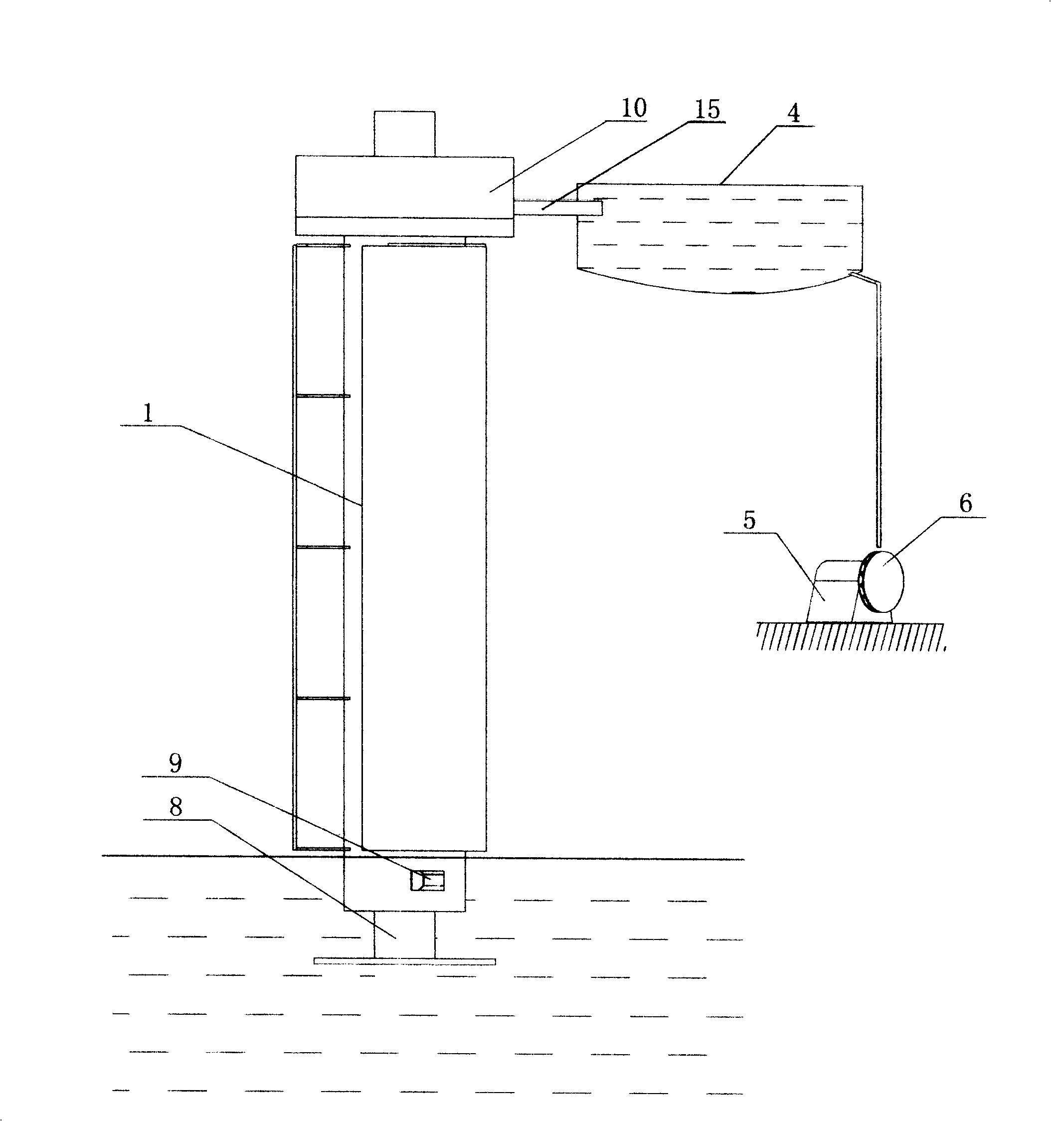 Method and apparatus for generating power using wind energy