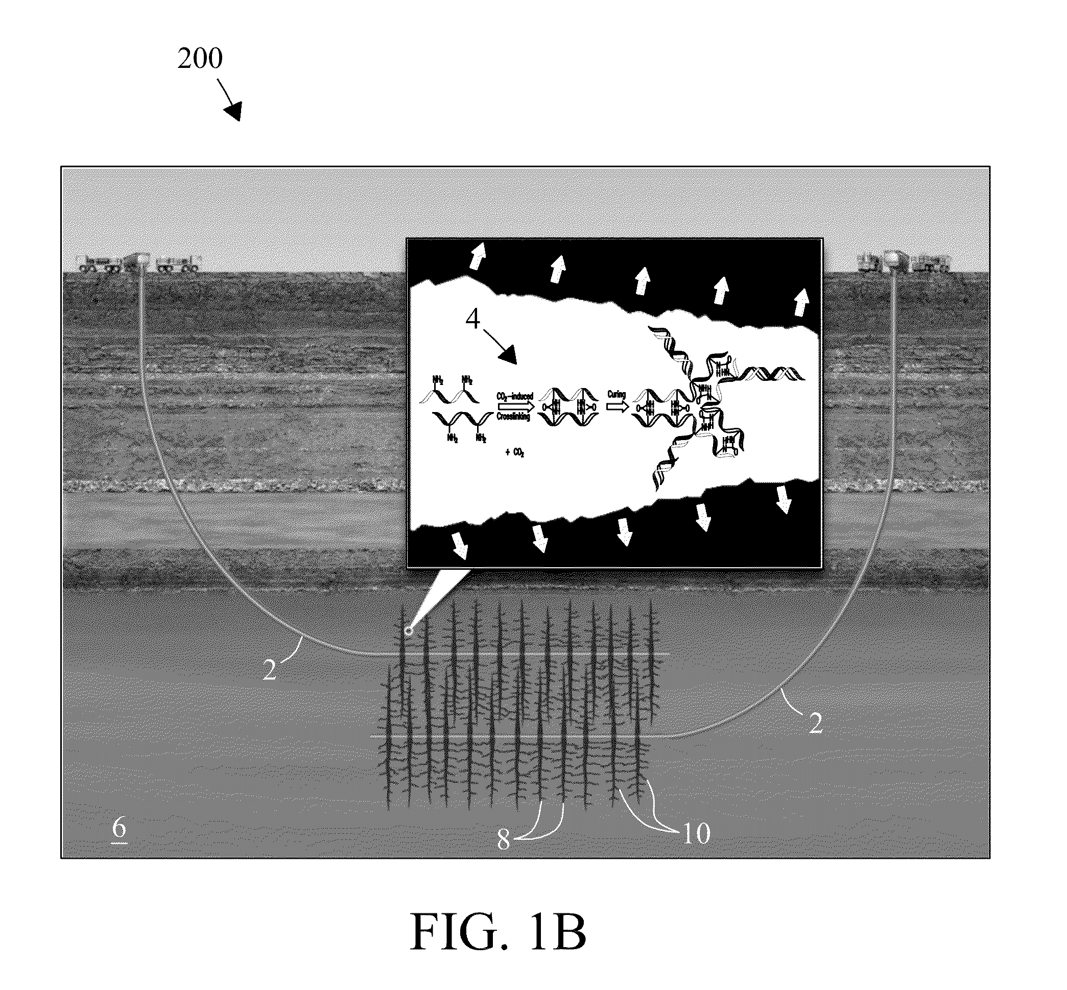 Electrophilic acid gas-reactive fluid, proppant, and process for enhanced fracturing and recovery of energy producing materials