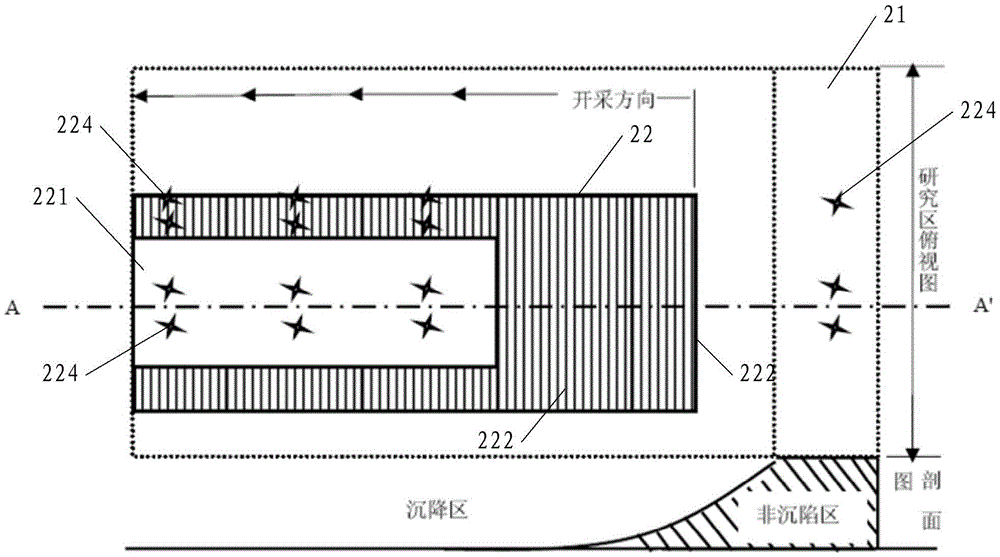 A method for monitoring the dynamic change of soil vertical moisture content in coal mining subsidence