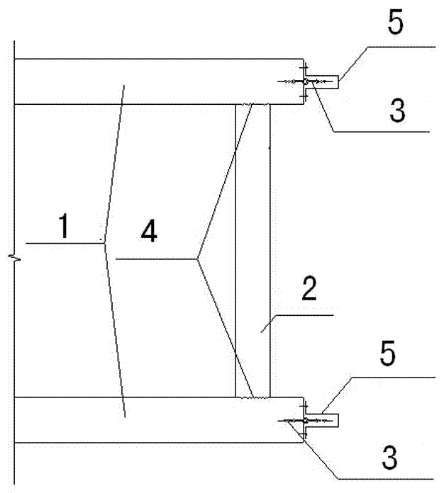 Construction method for temporary plugging wall for utility tunnel