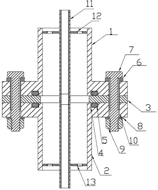 Low-temperature fluid delivery tube connector with potential isolating function