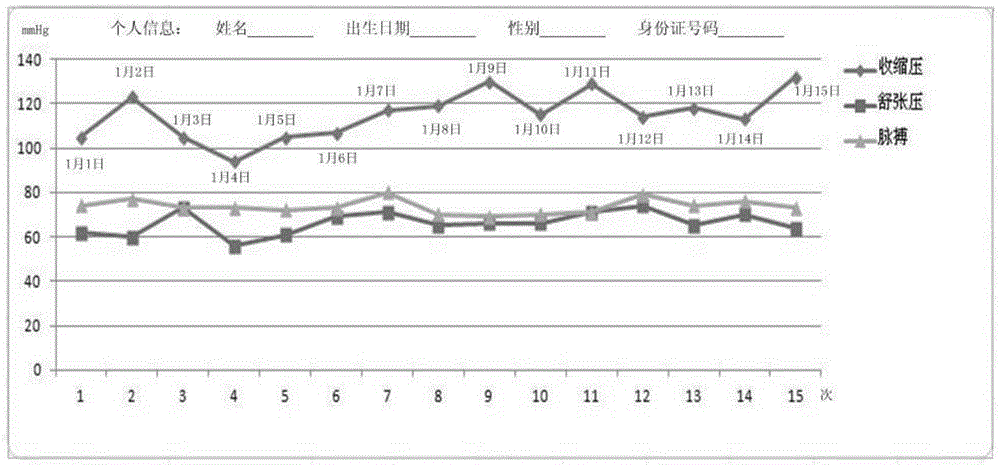 Blood pressure and pulse detection system