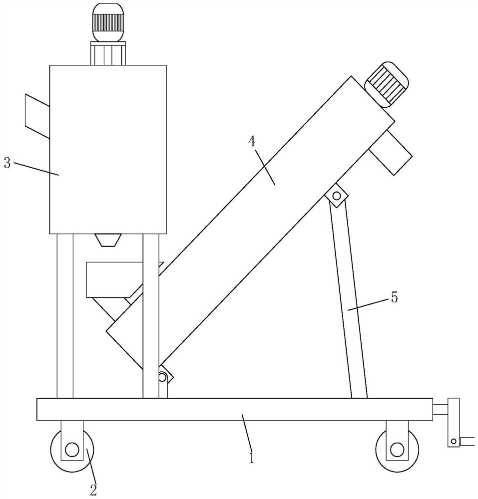 Feeding device for soft-shelled turtle breeding