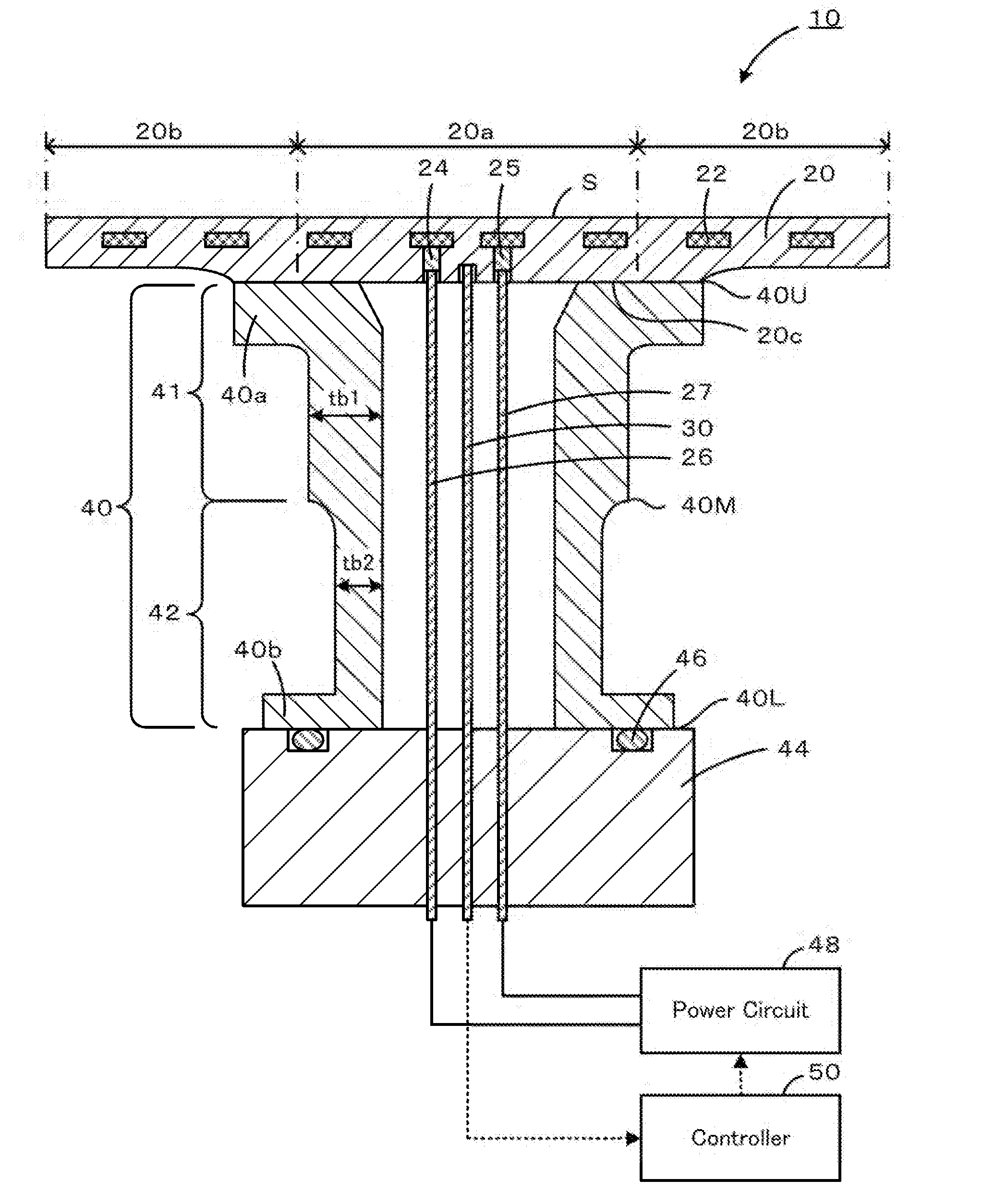 Heating device and semiconductor manufacturing apparatus