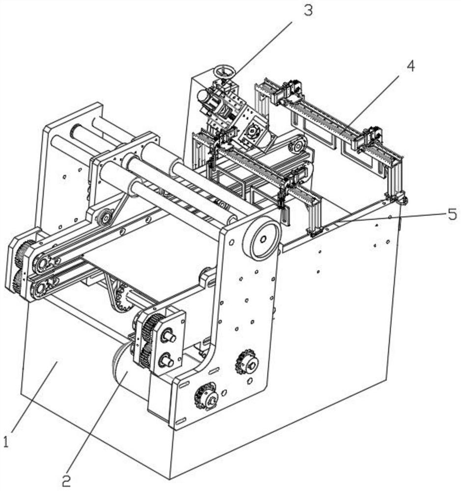 A printing device for wrapping paper and its use method