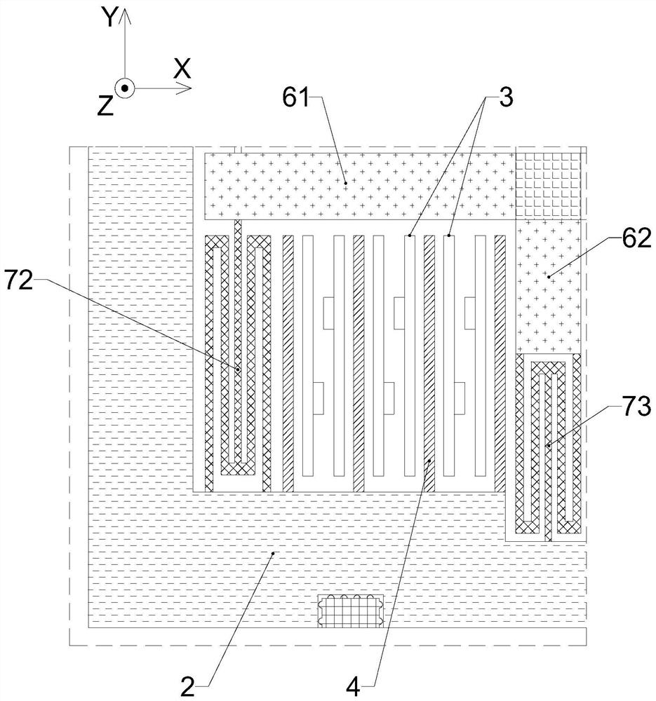 Micromechanical detection structure and MEMS inertial measurement device