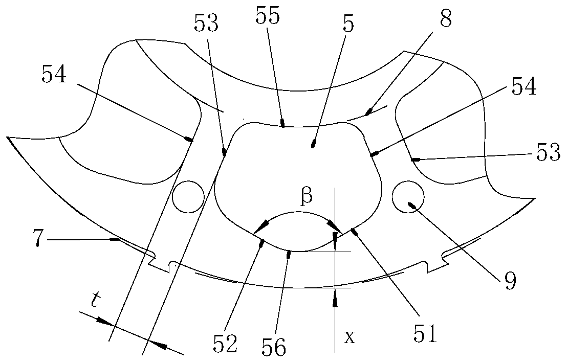 Rotor structure and rotor assembly of surface-mounted permanent magnet synchronous motor