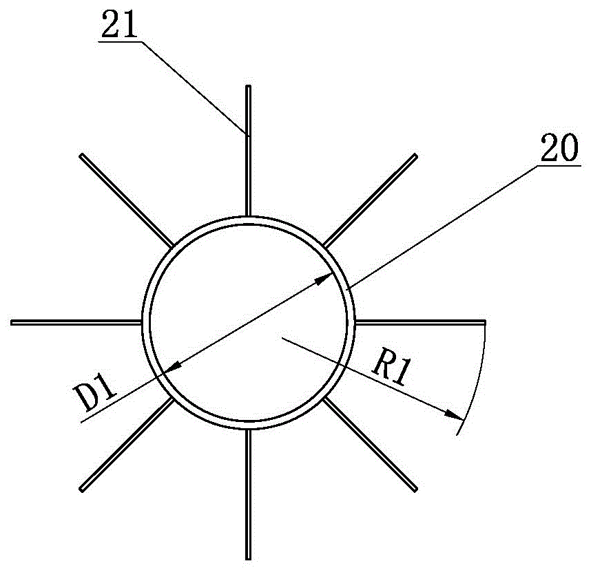 Liquefied natural gas storage tank capable of preventing liquid from writhing and generating overpressure