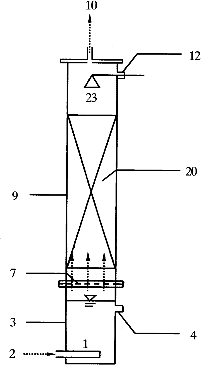 Combined biological deodorization integrated equipment and processing method of odorous gas