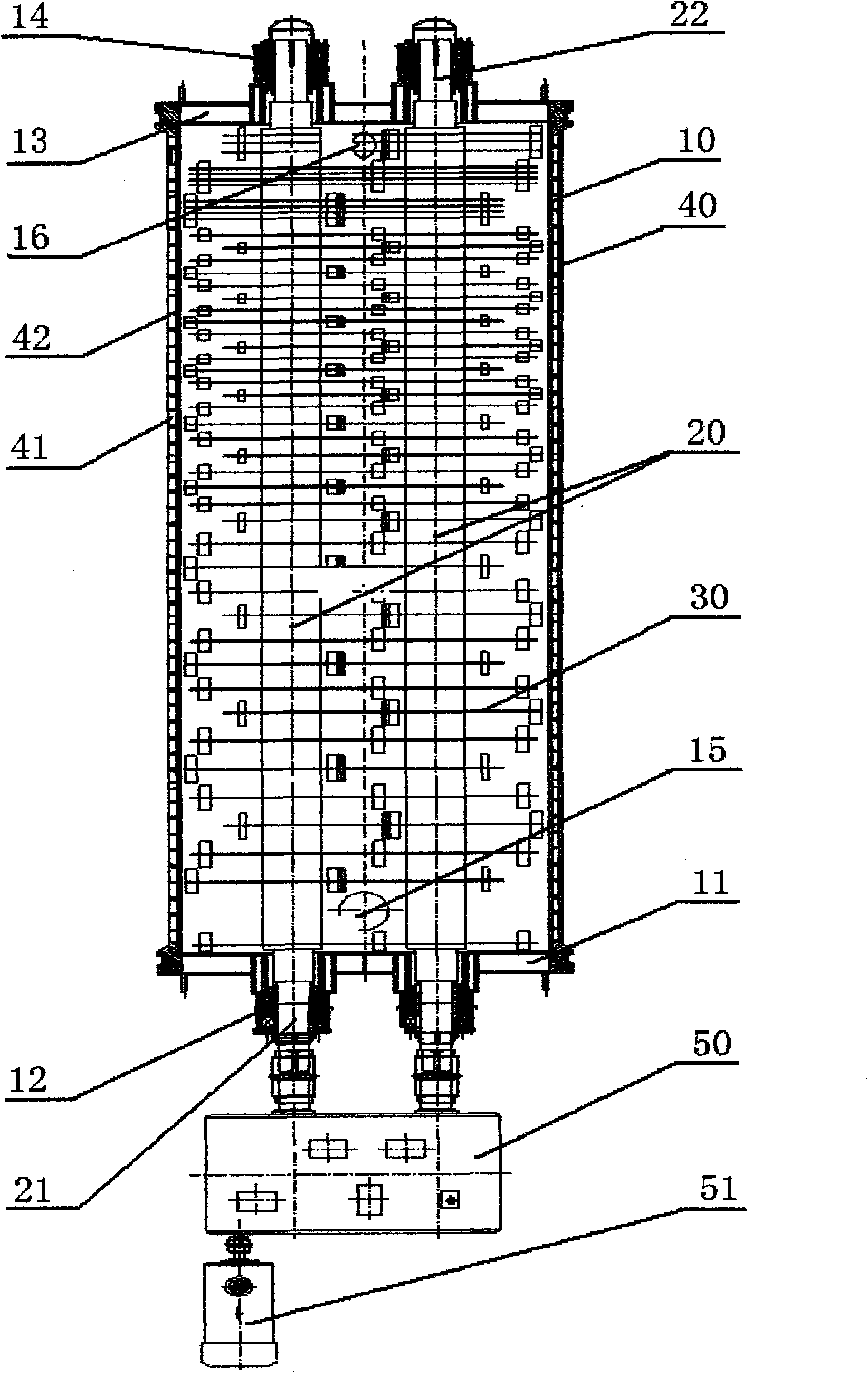 Self-cleaning polymerization reactor