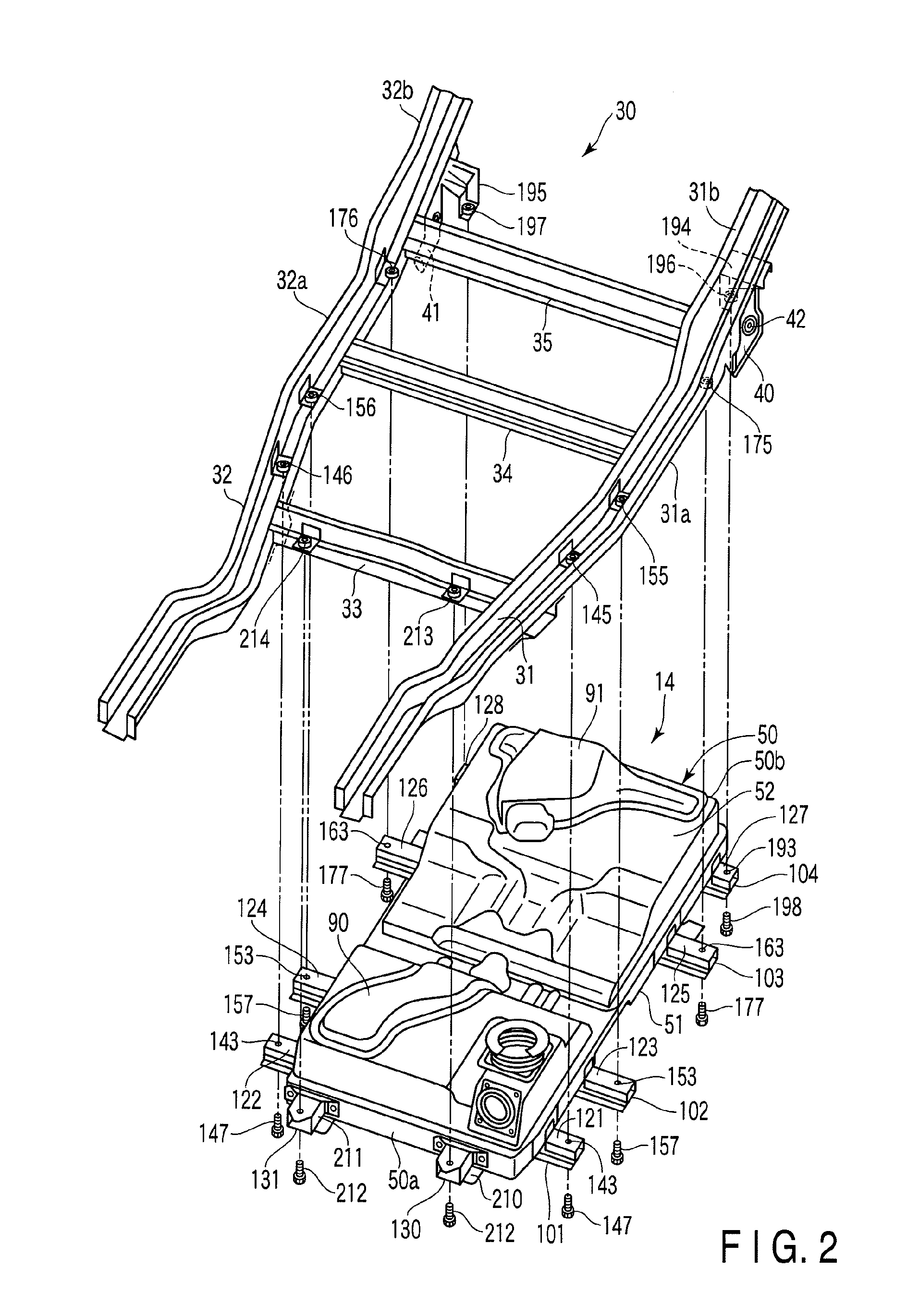 Battery case for electric vehicle