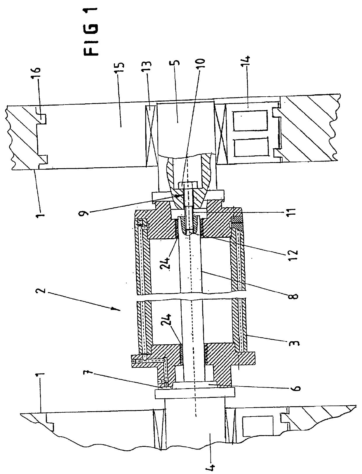 Method for the installation and removal of a cylinder of a printing machine and device for this purpose