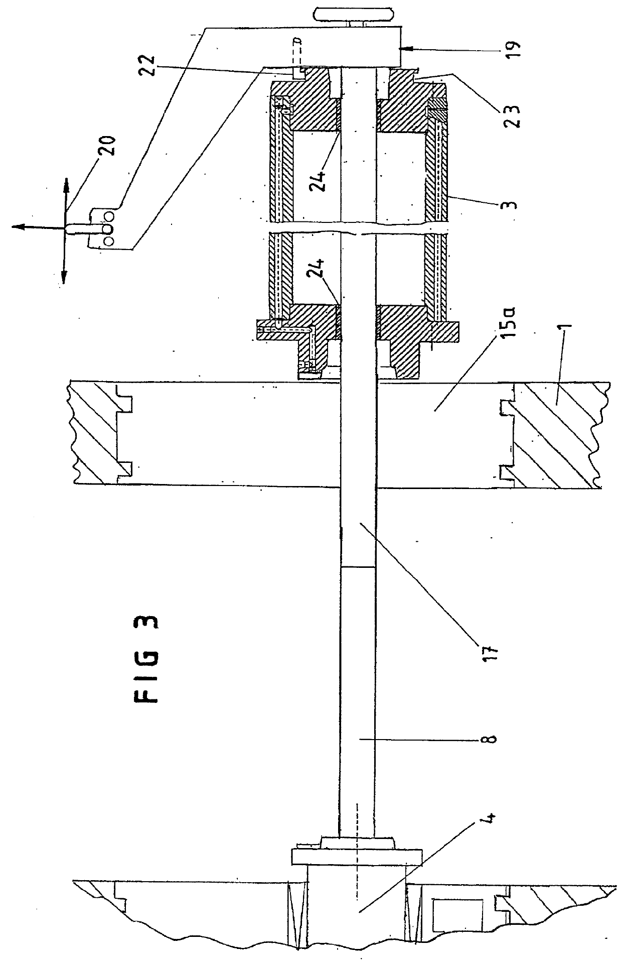 Method for the installation and removal of a cylinder of a printing machine and device for this purpose