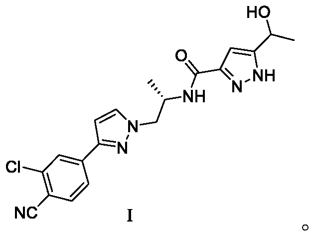 Method for preparing antitumor drug darolutamide