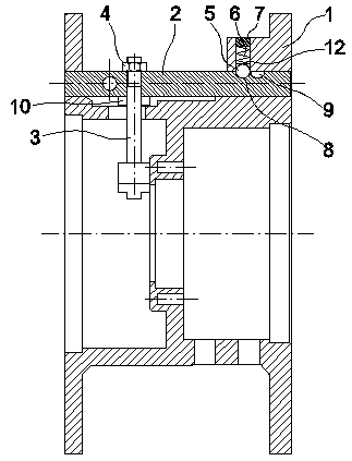 Motion mechanism for shifting fork shaft of double-power drive system