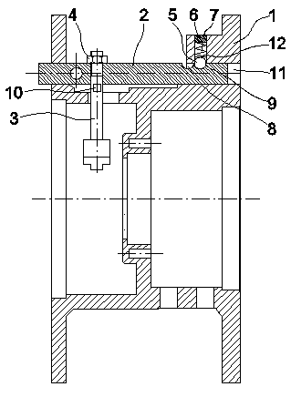 Motion mechanism for shifting fork shaft of double-power drive system