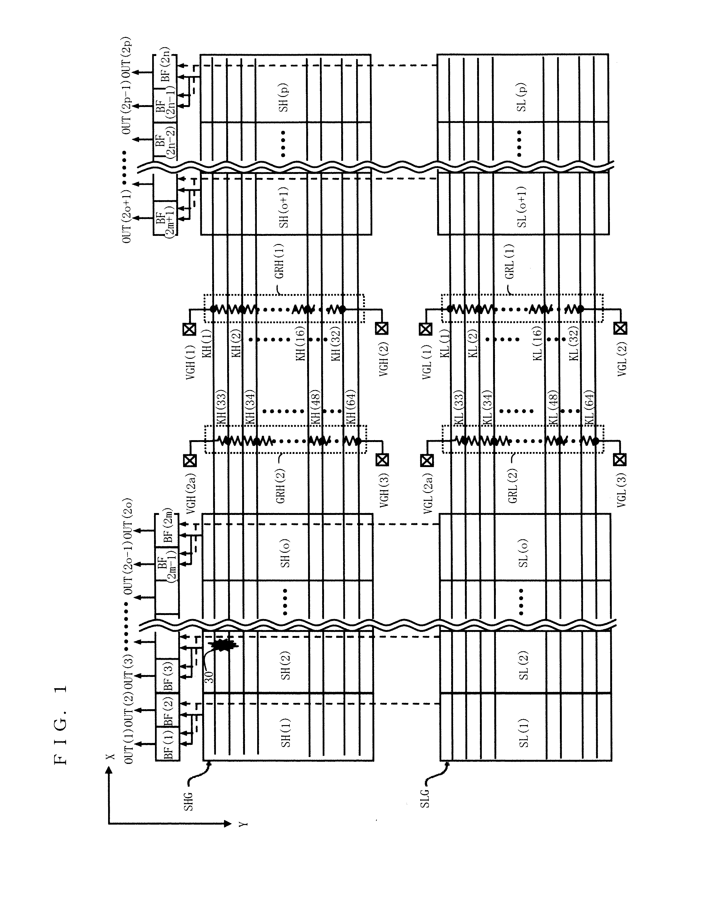 Semiconductor integrated circuit for driving display panel, display panel driving module, and display device