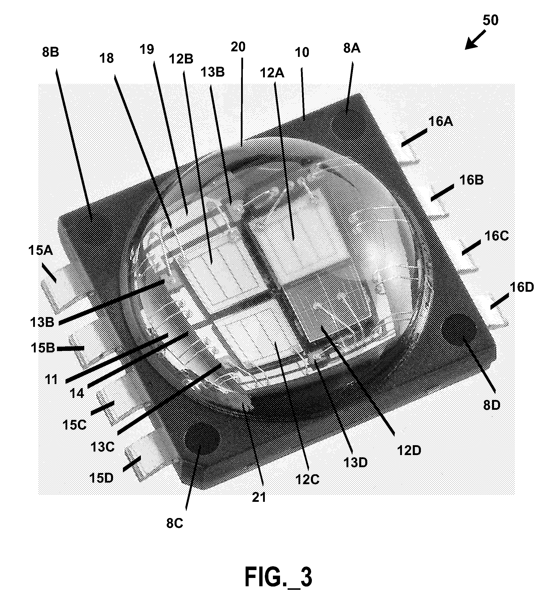 Lighting device with defined spectral power distribution