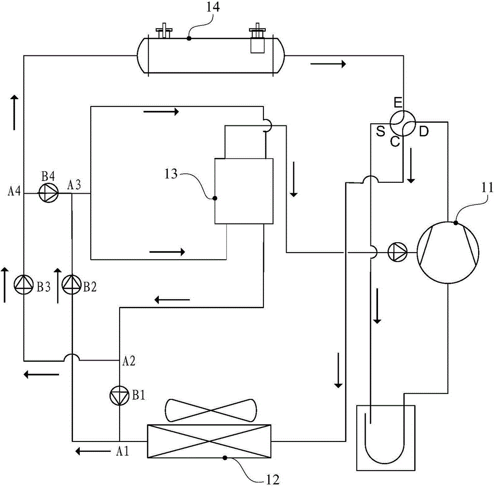 Low-temperature enthalpy spraying unit