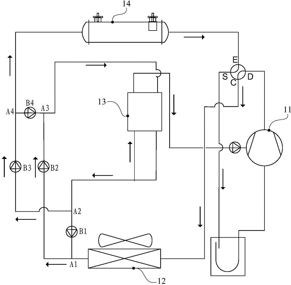 Low-temperature enthalpy spraying unit