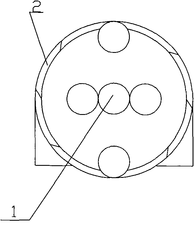 Multifunctional engineering driller of rock tunnel