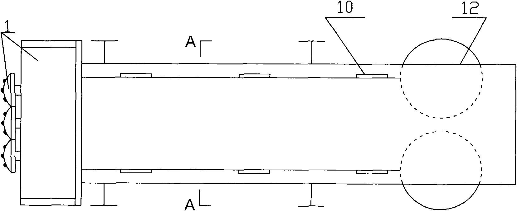 Multifunctional engineering driller of rock tunnel